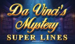 Da Vinci's Mystery Super Lines Game Card